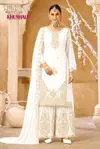 Khushali By Banwery Georgette Embroidery Work Plazzo Suits